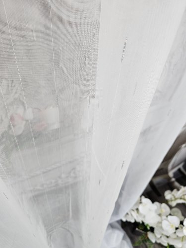 FIRANA NATURAL NITKA SREBRNA PION 300CM