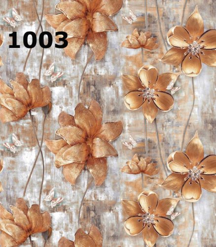 ZASŁONA KWIAT DIAMENT (5WZORÓW)  SZER.140cm