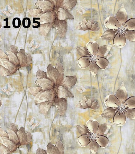 ZASŁONA KWIAT DIAMENT (5WZORÓW)  SZER.140cm