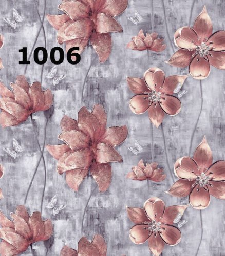 ZASŁONA KWIAT DIAMENT (5WZORÓW)  SZER.140cm