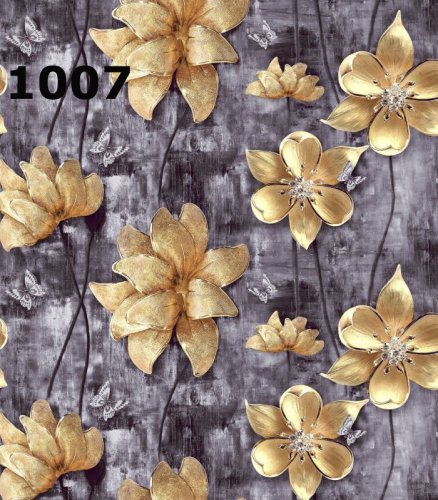 ZASŁONA KWIAT DIAMENT (5WZORÓW)  SZER.140cm