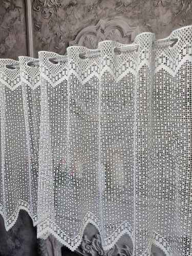 ZAZDROSTKA ŻAKARD ZĄBKI 50CM/70CM/90CM (cena za 0,50mb)