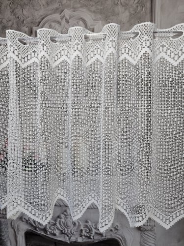 Zazdrostka żakard ząbki 50cm/70cm/90cm (cena za 0,50mb)