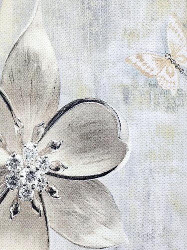 ZASŁONA KWIAT DIAMENT (5WZORÓW)  SZER.140cm