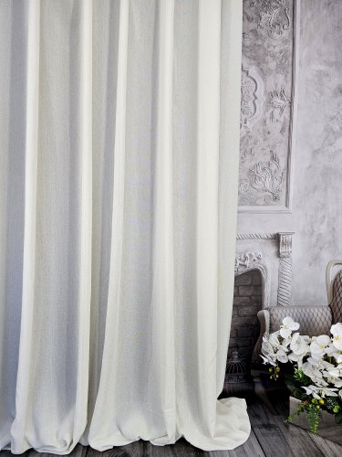 Zasłony 6kolorów naturalna boho siatka ecru do 300cm