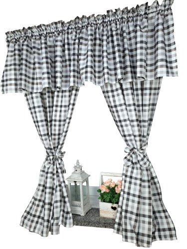 Komplet krata ciemny brąz