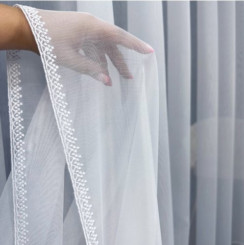 Firana markizeta natural biel mel do 280cm