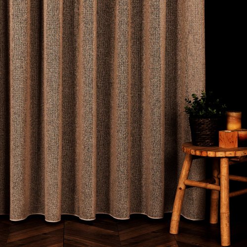 FIRANA BOHO BEŻOWY BRĄZ SIATKA BUKLA DO 300CM