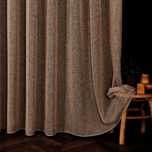 FIRANA BOHO BEŻOWY BRĄZ SIATKA BUKLA DO 300CM