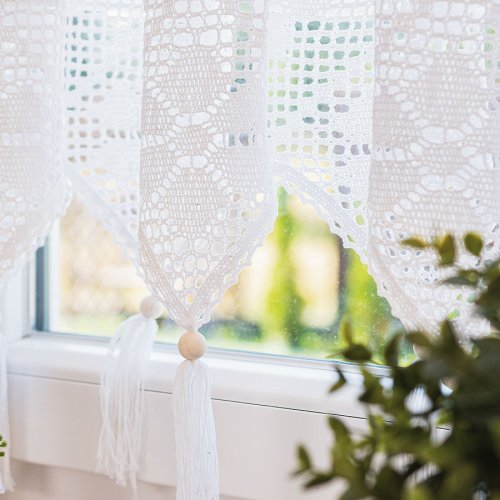 ZAZDROSTKA RACHELA KORONKA AŻUR  BIAŁA metraż (cena za 0,50mb)