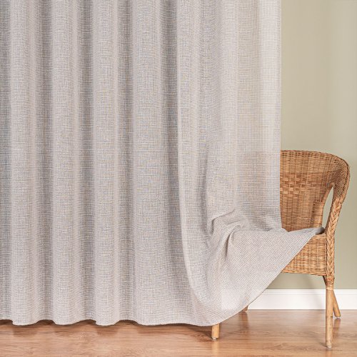 BOHO SZAROBEŻOWA SIATKA BUKLA BETTY DO 300CM