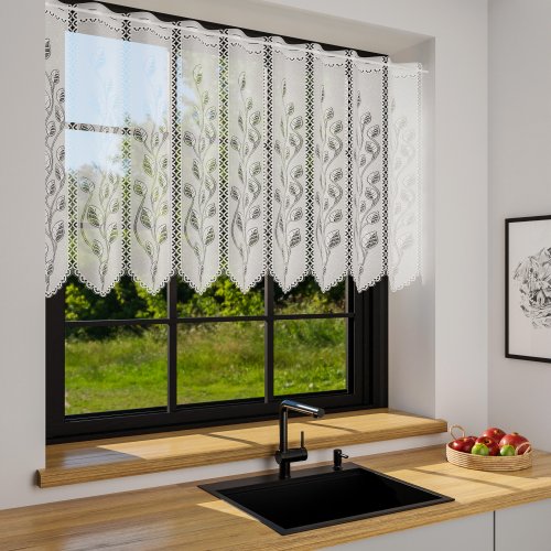 ZAZDROSTKA ŻAKARD LISTKI 40/65/80CM (cena za 0,50mb)