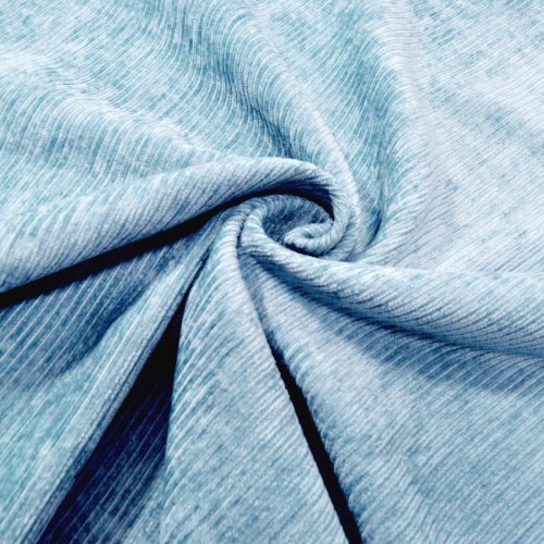 ZASŁONA DWUSTRONNA RIVER PASTELOWY NIEBIESKI (KOLOR 013) JAK SZTRUKS