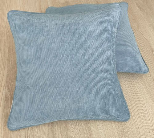 ZASŁONA DWUSTRONNA RIVER PASTELOWY NIEBIESKI (KOLOR 013) JAK SZTRUKS