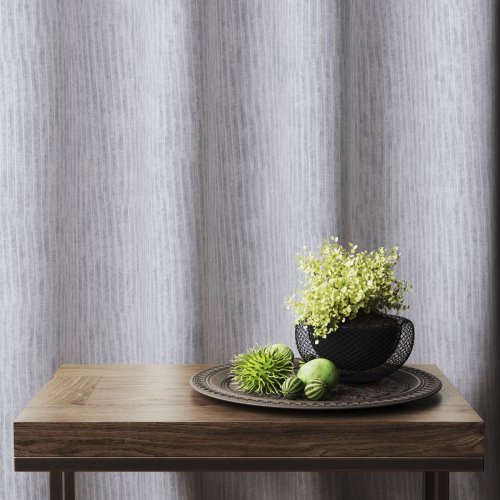 ZASŁONA DWUSTRONNA RIVER POPIELATA (KOLOR 009) JAK SZTRUKS