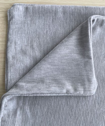 ZASŁONA DWUSTRONNA RIVER POPIELATA (KOLOR 009) JAK SZTRUKS