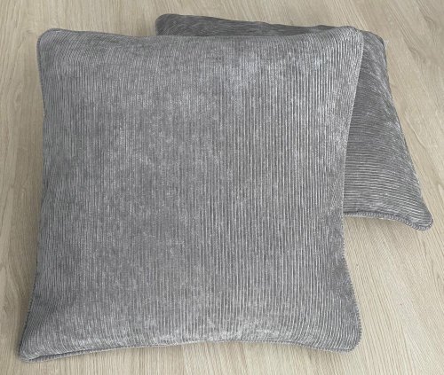 ZASŁONA DWUSTRONNA RIVER SZARA (KOLOR 010) JAK SZTRUKS