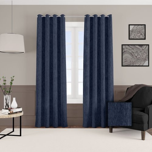 ZASŁONA DWUSTRONNA RIVER GRANAT (KOLOR 015) JAK SZTRUKS