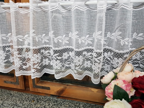 ZAZDROSTKA KWIATY VINTAGE  (cena za 0,50mb)