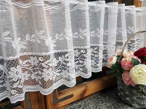 ZAZDROSTKA KWIATY VINTAGE  (cena za 0,50mb)