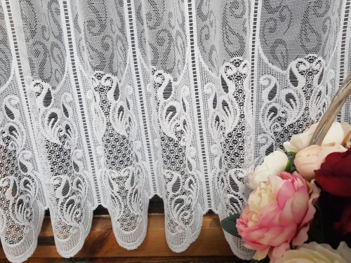 ZAZDROSTKA ŻAKARD FALA KWIAT 40/60/80CM   (cena za 0,50mb)
