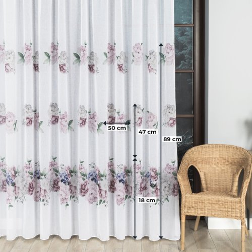 FIRANA ETAMINA PEONI 290CM