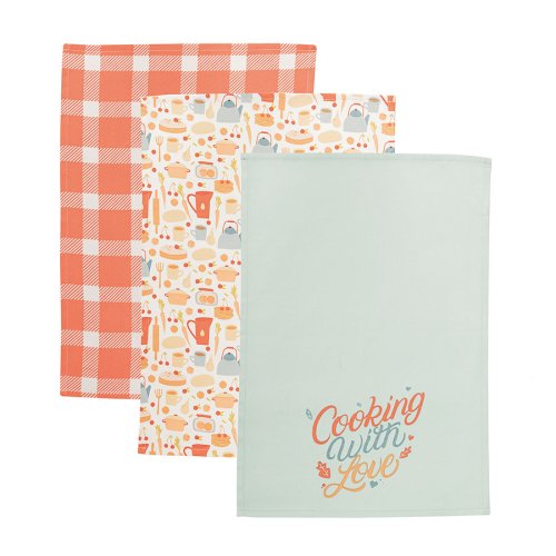 Ścierki 40 x 60cm Komplet 3 szt COOKING