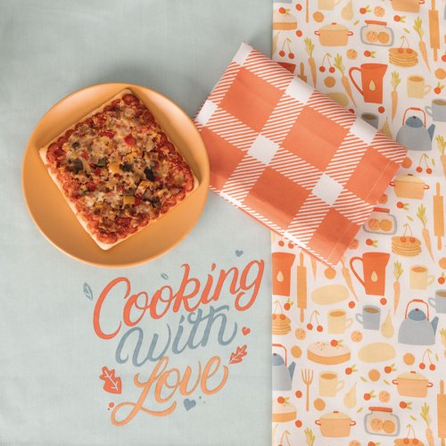 Ścierki 40 x 60cm Komplet 3 szt COOKING