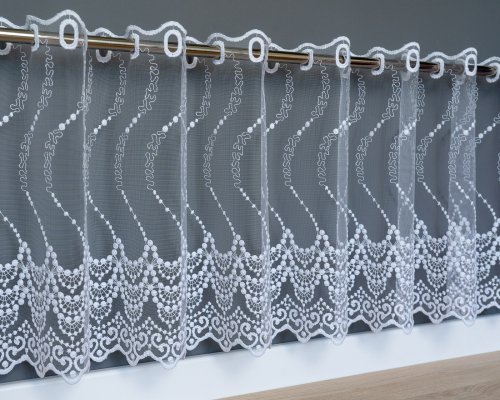 ZAZDROSTKA MARKIZETA SIATKA HAFTY 40CM/70CM  (cena za 0,50mb)