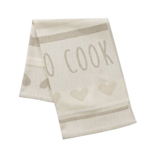 Ścierka kuchenna 50x70cm 1szt COOK BEŻOWA 002