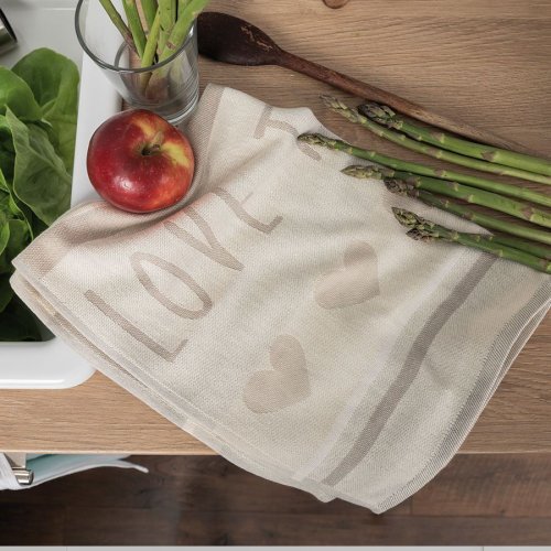 Ścierka kuchenna 50x70cm 1szt COOK BEŻOWA 002