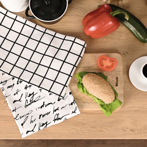 Ścierki 40 x 60cm Komplet 3 szt GOOD FOOD