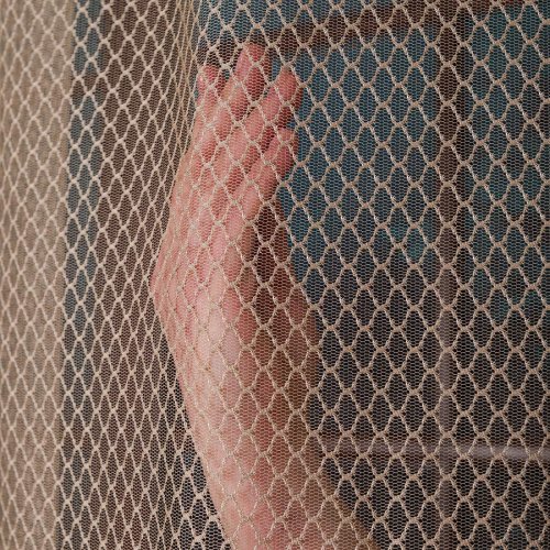 FIRANA FANTAZYJNA MOLLY CIEMNY BEŻOWY DO 300CM