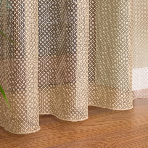 FIRANA FANTAZYJNA MOLLY JASNY BEŻOWY DO 300CM