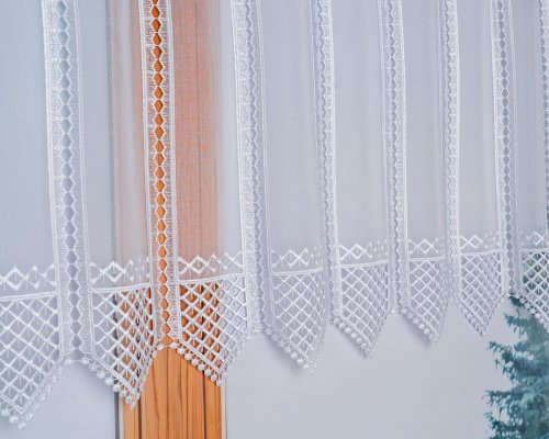 ZAZDROSTKA ETAMINA APLIKACJA BIEL  40/65/90/120CM  (cena za 0,50mb)