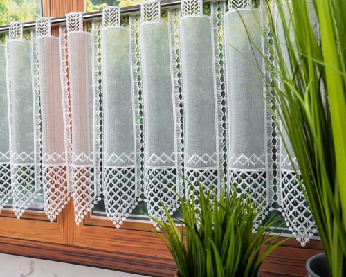 ZAZDROSTKA ETAMINA APLIKACJA BIEL  40/65/90/120CM  (cena za 0,50mb)