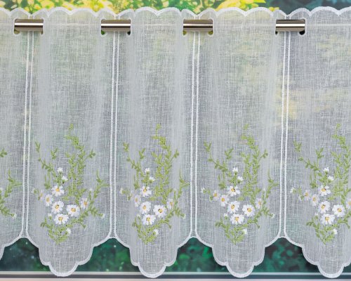 ZAZDROSTKA NATURAL HAFTOWANE STOKROTKI  35/60/90CM  (cena za 0,50mb)