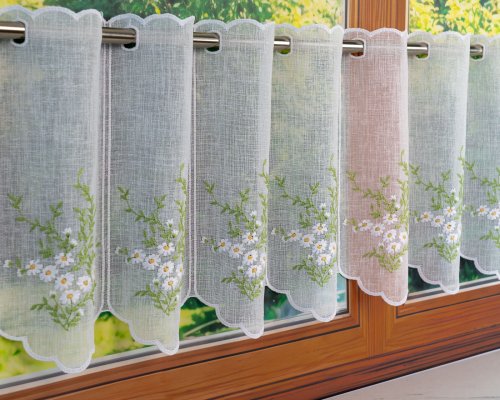 ZAZDROSTKA NATURAL HAFTOWANE STOKROTKI  35/60/90CM  (cena za 0,50mb)