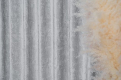 ZASŁONA GLOSS VELUR BŁYSK DRUK steel DO 300CM