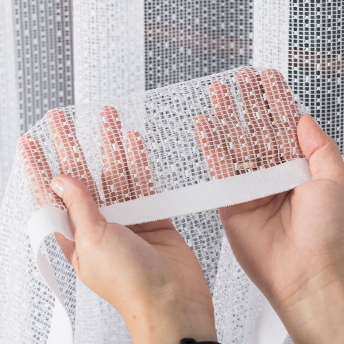 Firana fantazyjna siatka  do 330cm