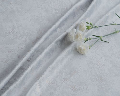 ZASŁONA GLOSS VELUR BŁYSK DRUK steel DO 300CM