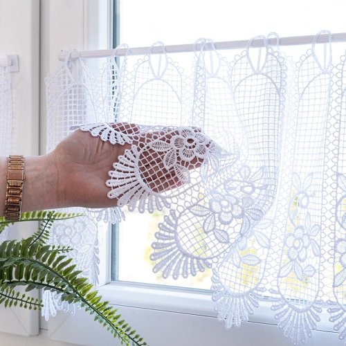 ZAZDROSTKA GIPIURA BETTI BIEL  30/60/120/150CM  (cena za 0,50mb)