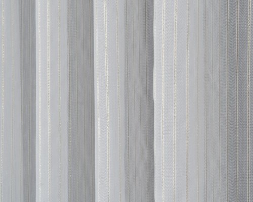 FIRANA JODEŁKA LINIE PION TŁO BIEL-ZŁOTO OŁ. 300CM