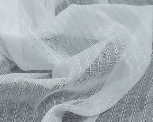 FIRANA JODEŁKA LINIE PION TŁO biel OŁ. 300CM