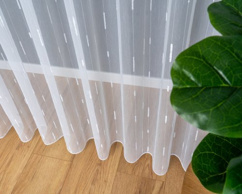 FIRANA LINIE PION SZCZOTKI  TŁO biel OŁ. 300CM