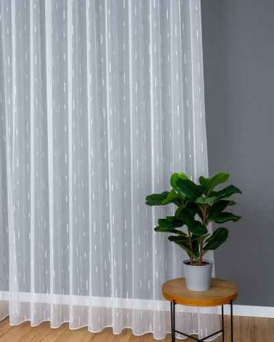 FIRANA LINIE PION SZCZOTKI  TŁO biel OŁ. 300CM