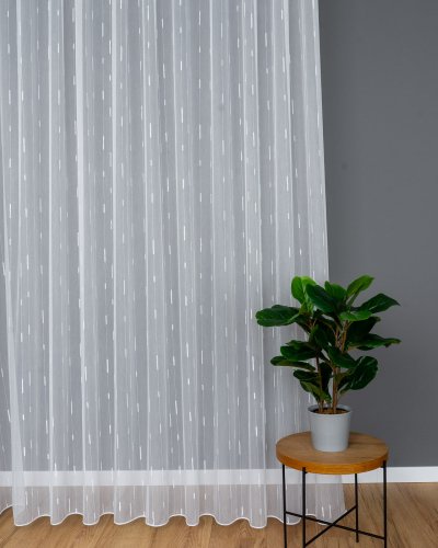 FIRANA LINIE PION SZCZOTKI  TŁO biel OŁ. 300CM