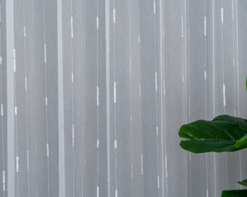 FIRANA LINIE PION SZCZOTKI  TŁO BIEL SREBRO OŁ. 300CM