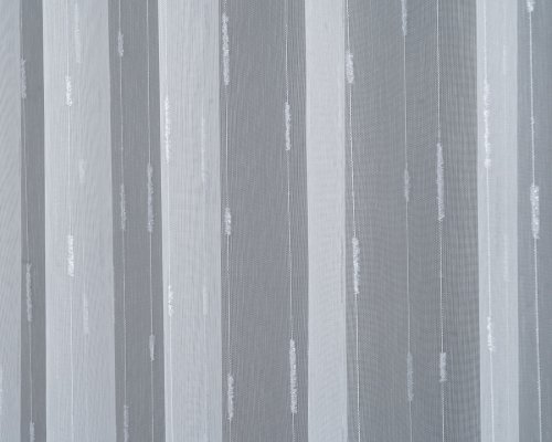 FIRANA LINIE PION SZCZOTKI  TŁO BIEL SREBRO OŁ. 300CM