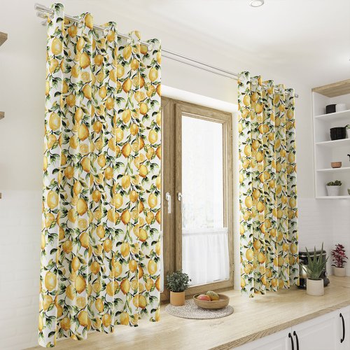 ZASŁONA CYTRYNA MILAS , 145cm